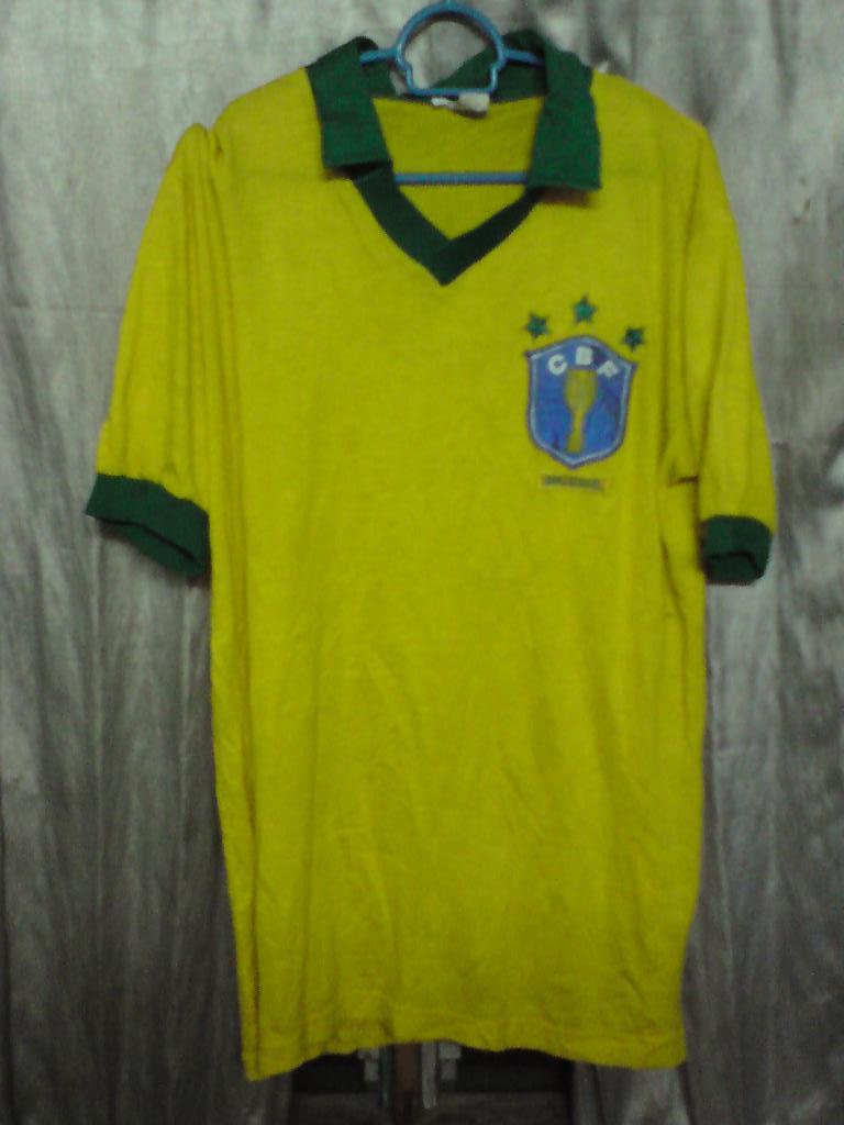 maillot équipe de brésil domicile 1986-1989 pas cher