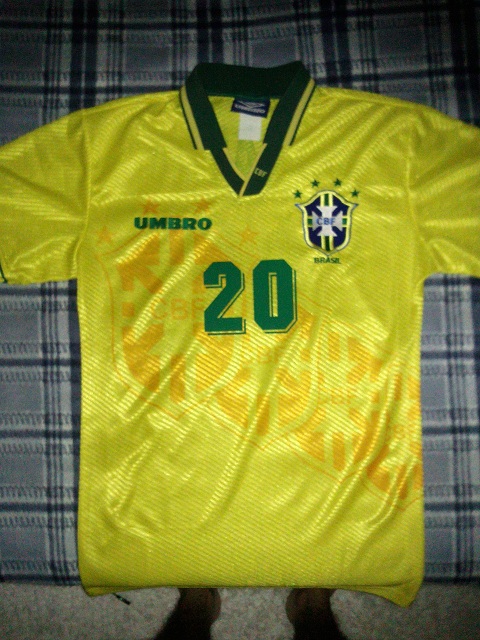 maillot équipe de brésil domicile 1994-1995 pas cher