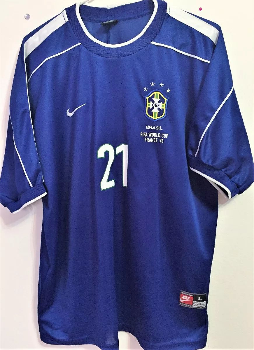 maillot équipe de brésil exterieur 1998-2000 pas cher