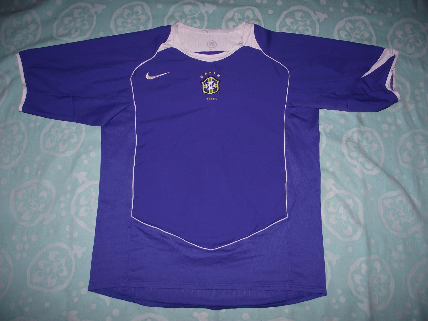 maillot équipe de brésil exterieur 2004-2006 pas cher