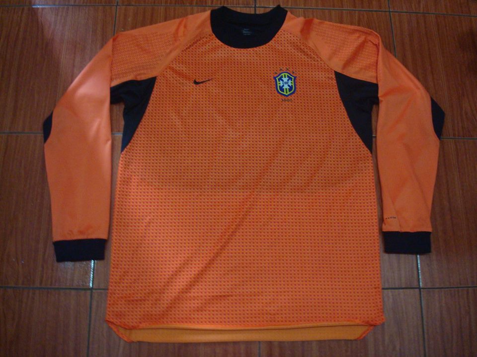 maillot équipe de brésil gardien 2000-2001 pas cher