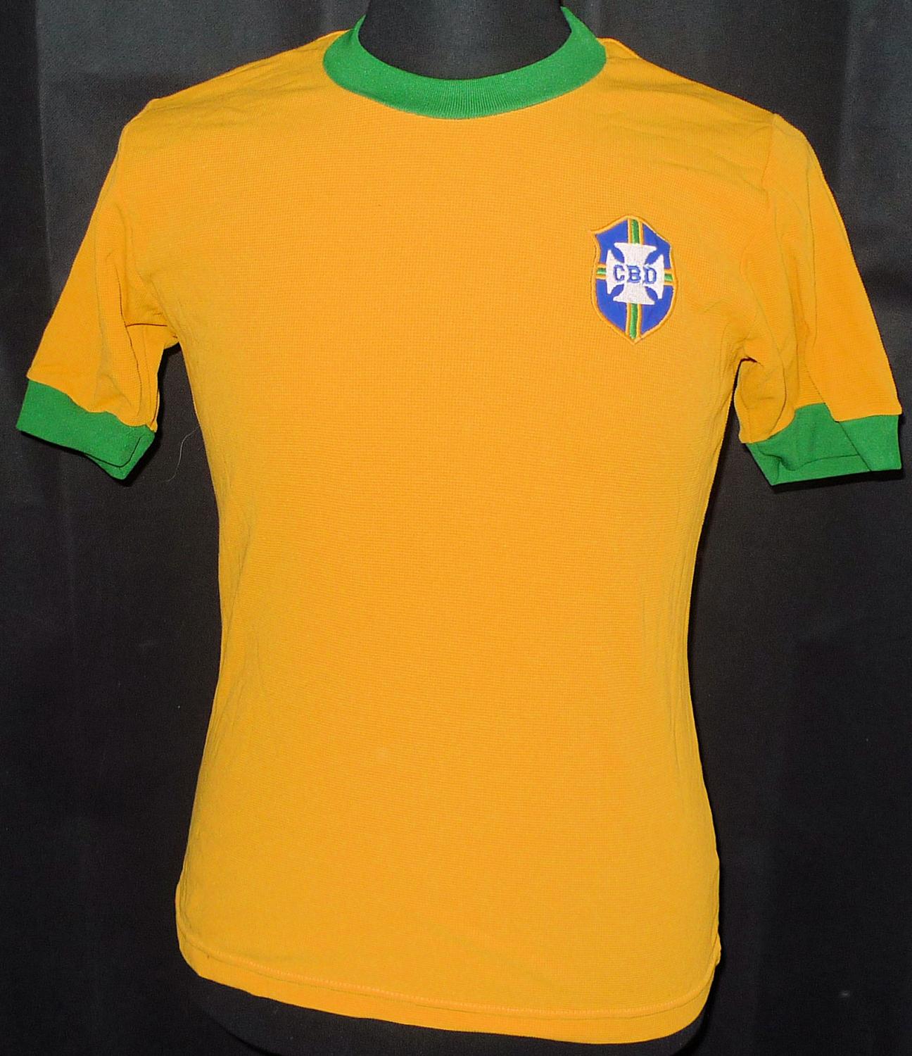 maillot équipe de brésil particulier 1976-1977 pas cher