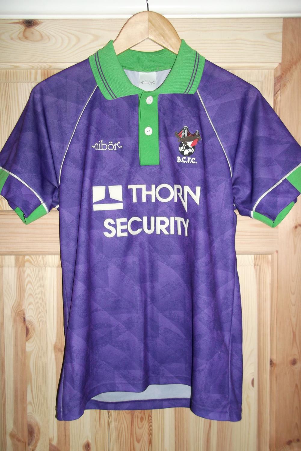 maillot équipe de bristol city fc exterieur 1992-1993 pas cher