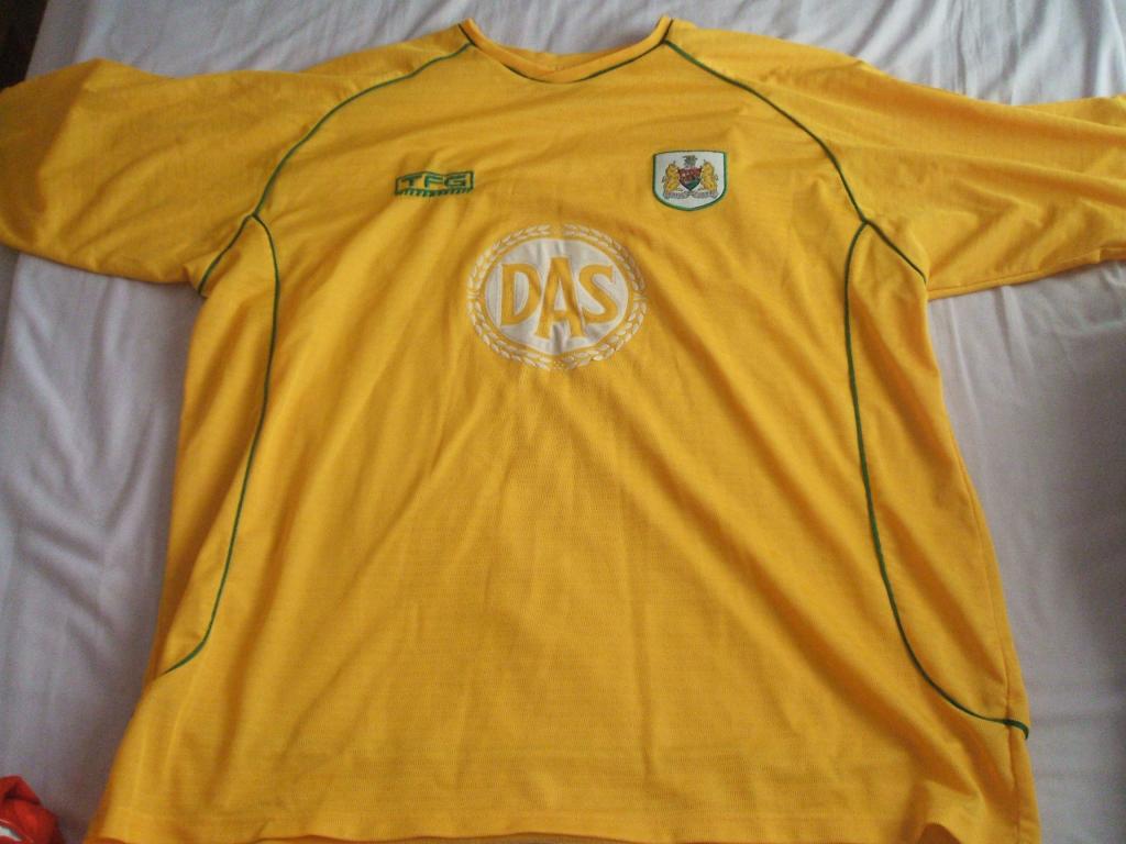 maillot équipe de bristol city fc exterieur 2002-2003 pas cher