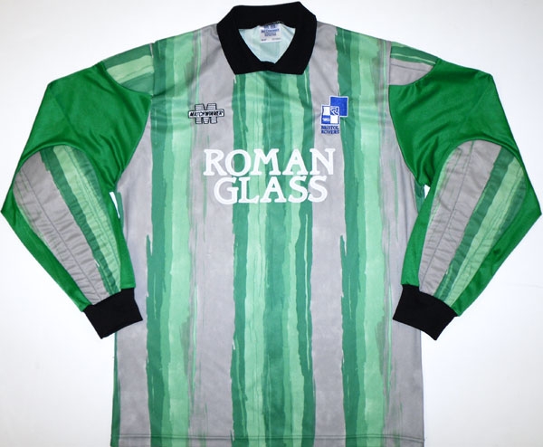 maillot équipe de bristol rovers gardien 1994-1995 pas cher