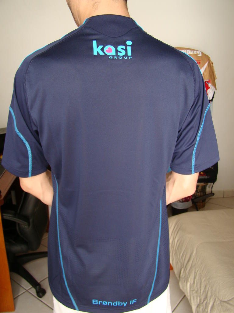 maillot équipe de brøndby if exterieur 2009-2010 pas cher