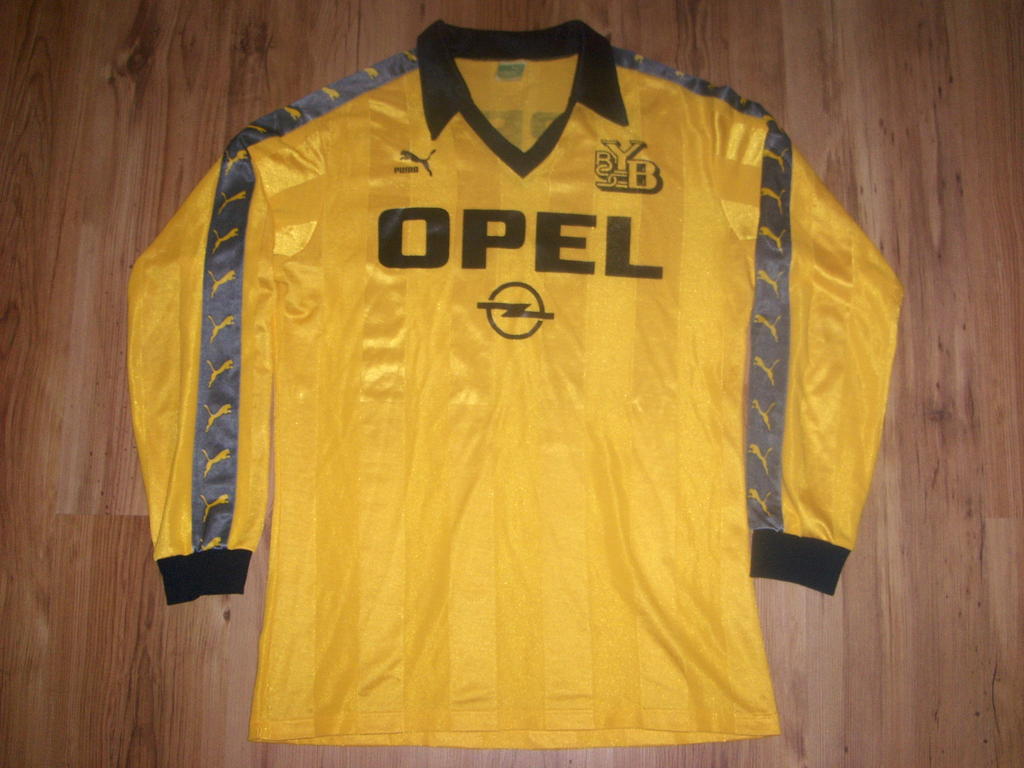 maillot équipe de bsc yb domicile 1988-1990 pas cher