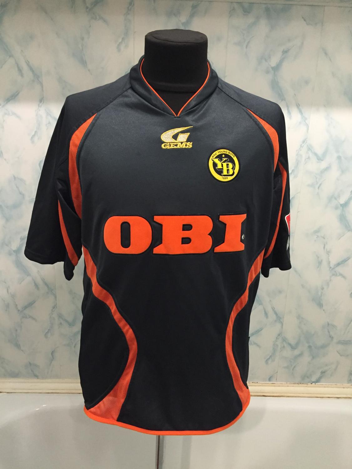 maillot équipe de bsc yb exterieur 2006-2007 rétro