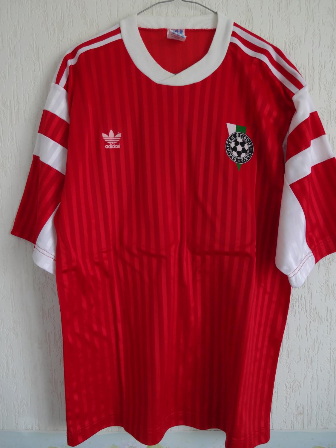 maillot équipe de bulgarie exterieur 1990-1992 rétro