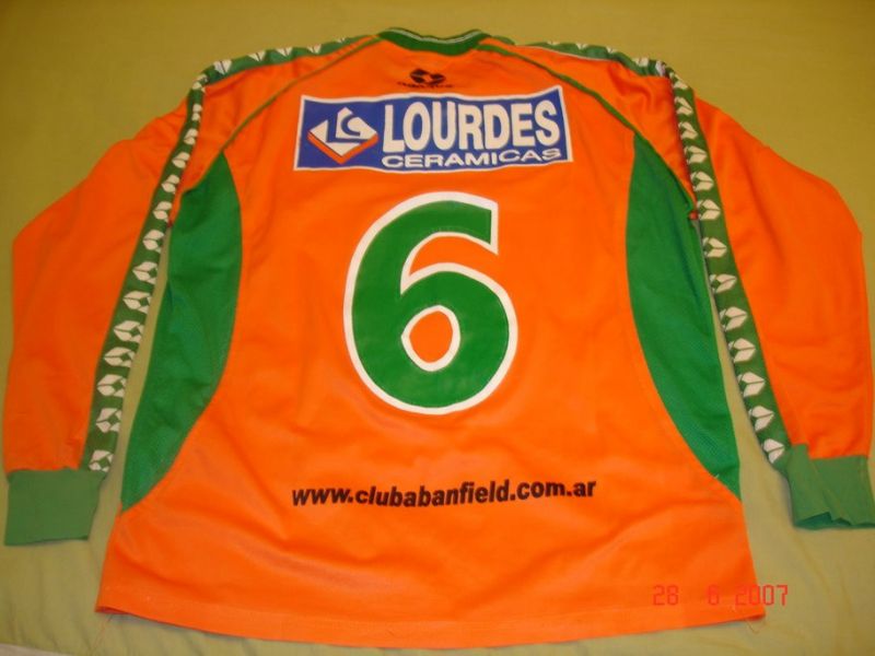 maillot équipe de ca banfield exterieur 2004 pas cher