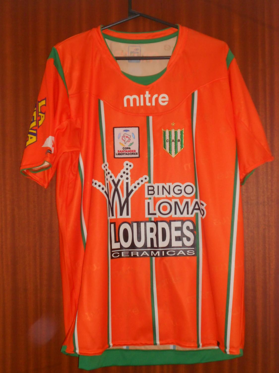 maillot équipe de ca banfield réplique 2010 pas cher