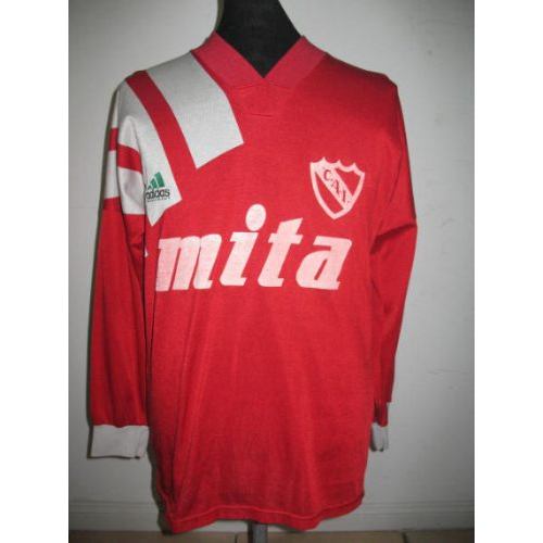 maillot équipe de ca independiente domicile 1991-1992 rétro