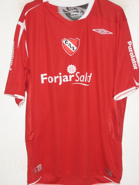 maillot équipe de ca independiente domicile 2006 rétro