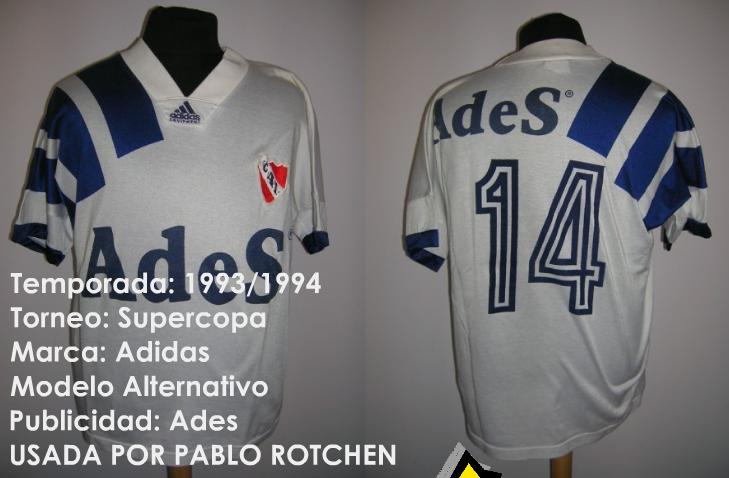 maillot équipe de ca independiente exterieur 1993-1994 rétro