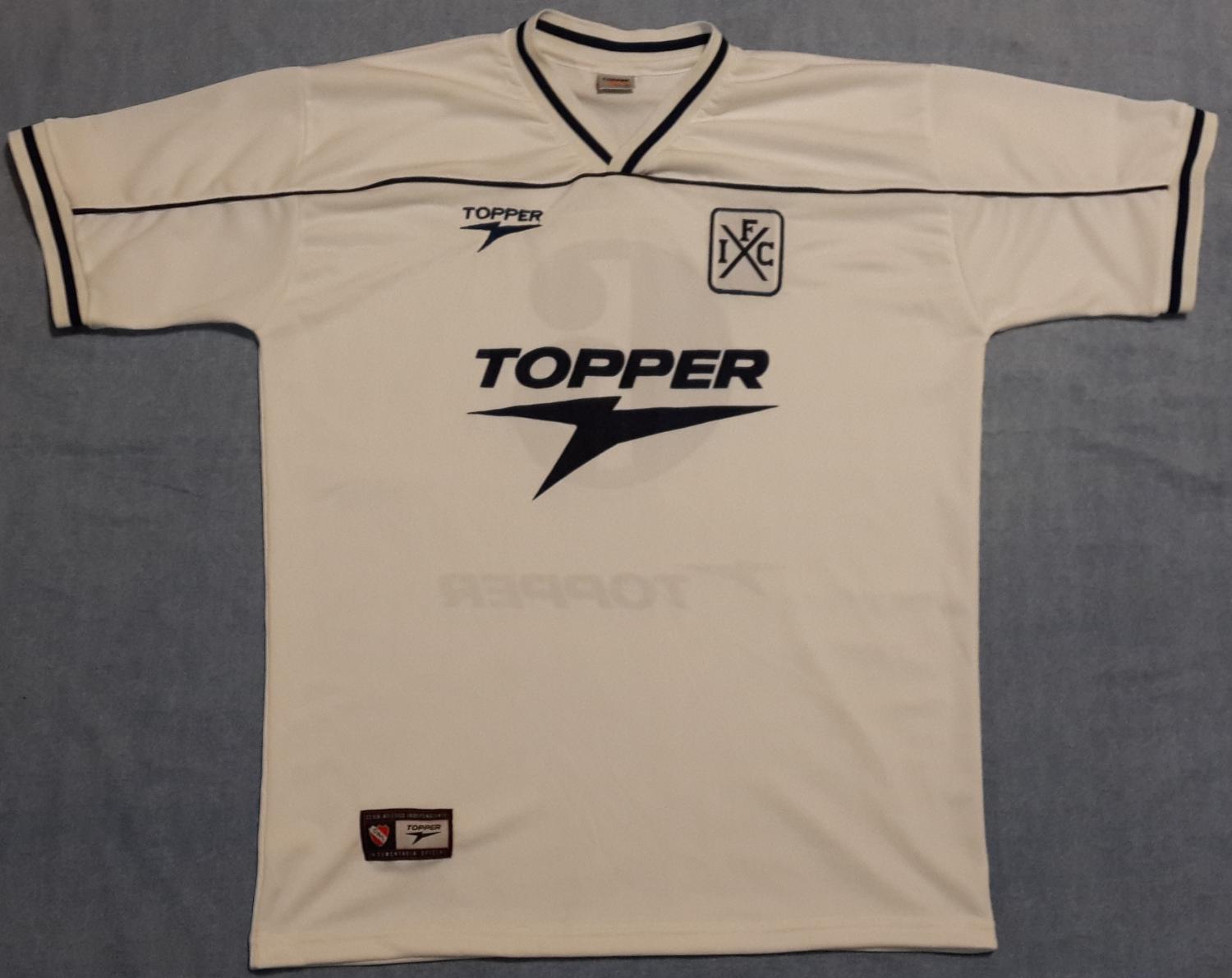 maillot équipe de ca independiente exterieur 1999 rétro