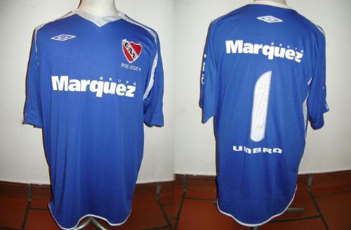 maillot équipe de ca independiente gardien 2006 rétro