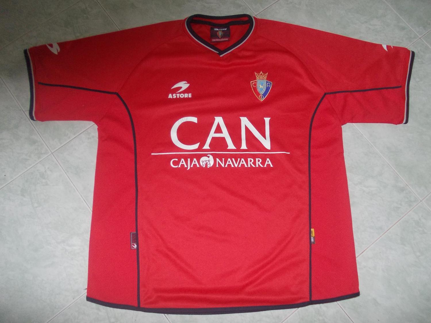 maillot équipe de ca osasuna domicile 1997-1999 pas cher