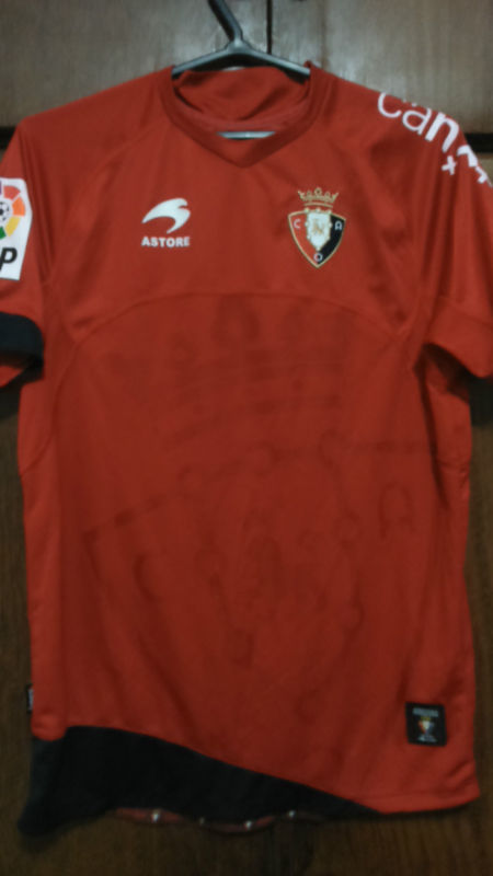 maillot équipe de ca osasuna domicile 2010-2012 pas cher