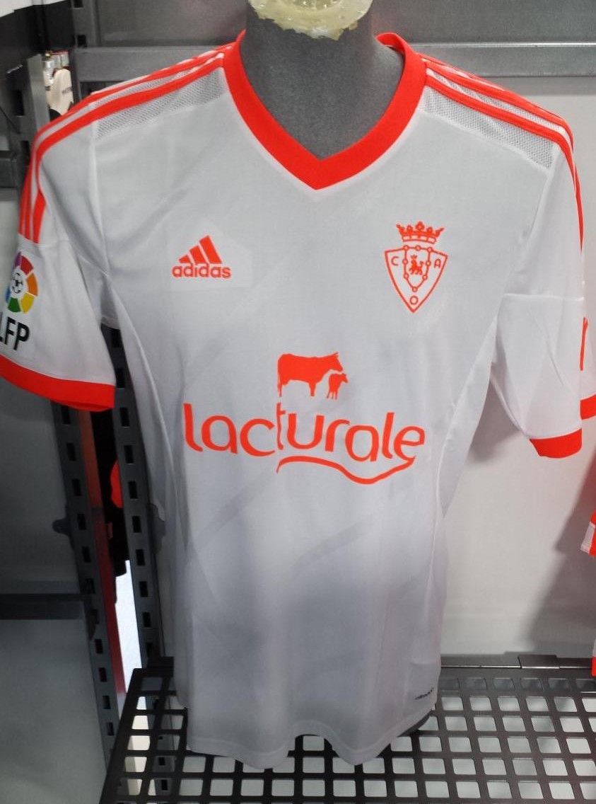 maillot équipe de ca osasuna exterieur 2014-2015 rétro