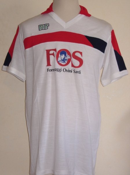 maillot équipe de cagliari calcio exterieur 1989-1990 pas cher