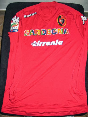 maillot équipe de cagliari calcio third 2012-2013 rétro