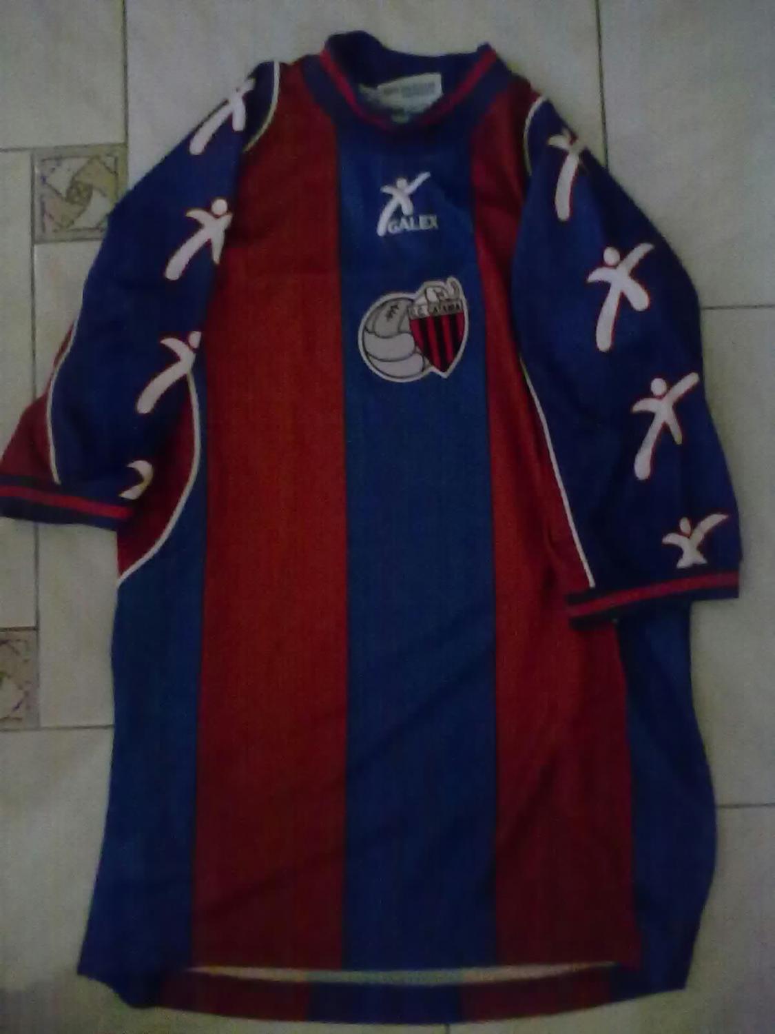 maillot équipe de calcio catane domicile 2000-2001 pas cher