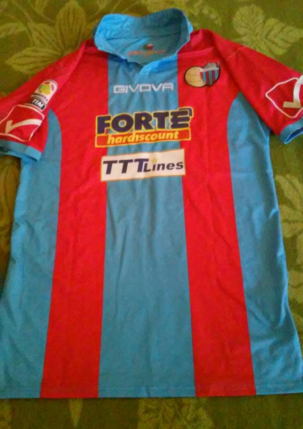 maillot équipe de calcio catane domicile 2014-2015 pas cher