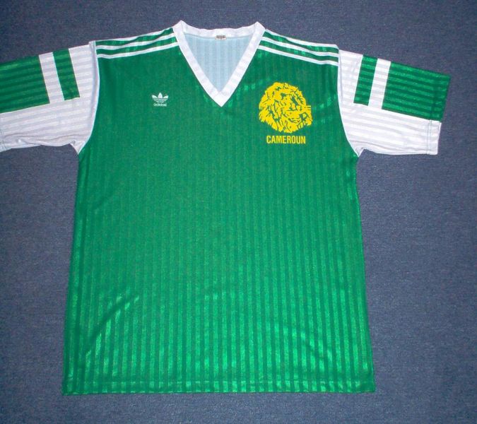 maillot équipe de cameroun domicile 1990 pas cher