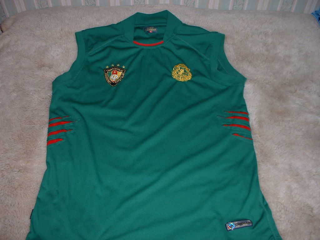 maillot équipe de cameroun particulier 2001 pas cher