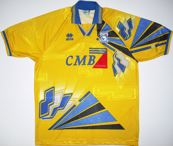 maillot équipe de cardiff city exterieur 1997-1998 rétro