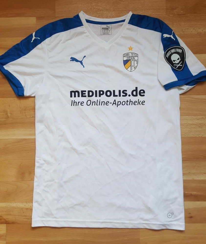 maillot équipe de carl zeiss iéna exterieur 2016-2017 rétro