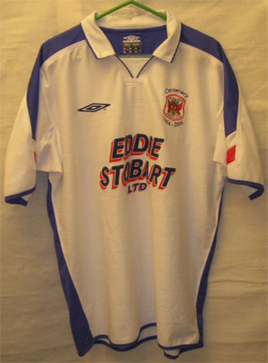 maillot équipe de carlisle united fc exterieur 2004 pas cher