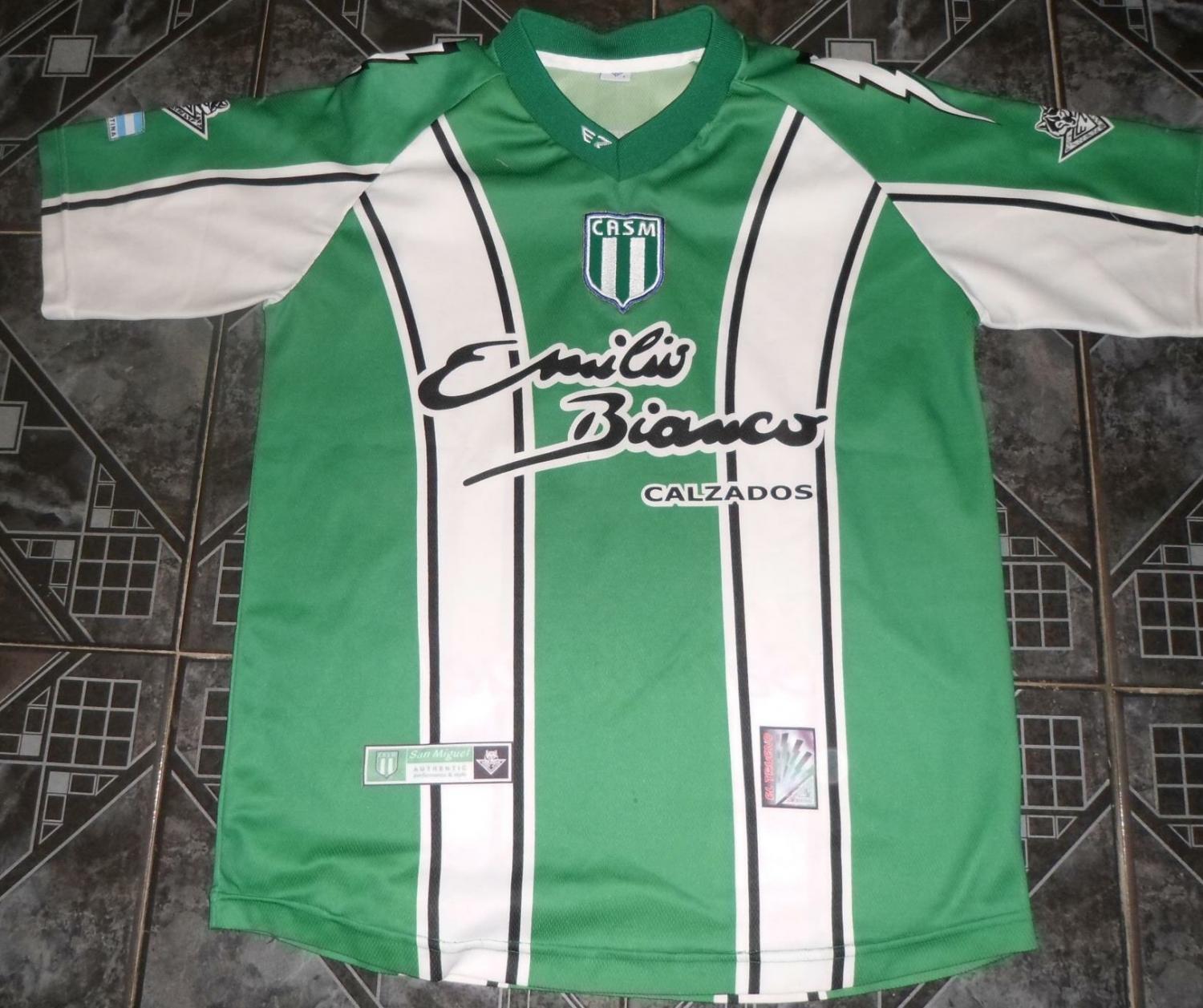 maillot équipe de casm domicile 2003-2004 rétro