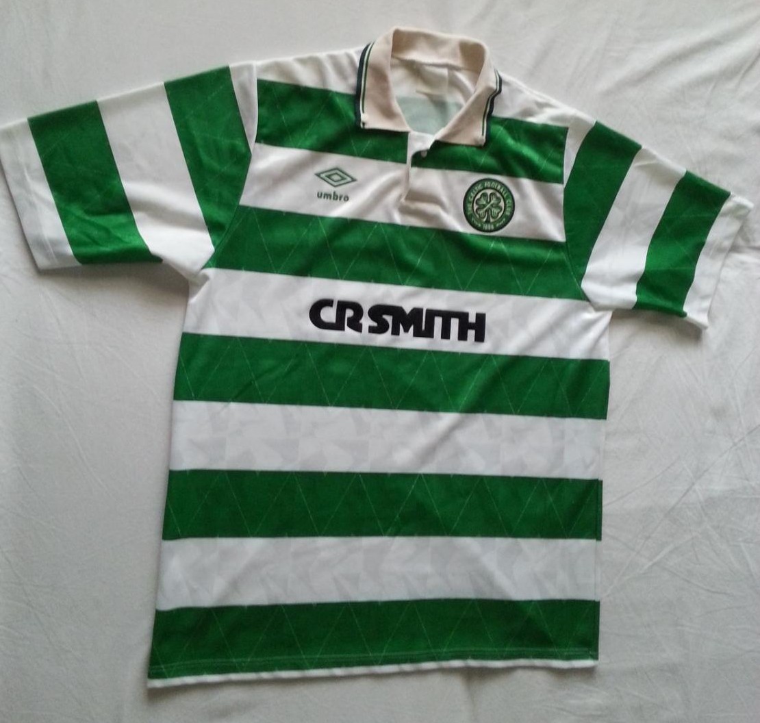 maillot équipe de celtic glasgow domicile 1989-1991 pas cher