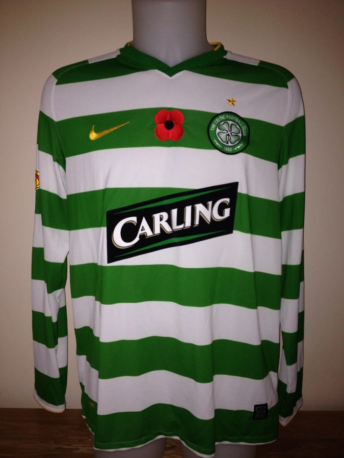 maillot équipe de celtic glasgow domicile 2008-2010 rétro