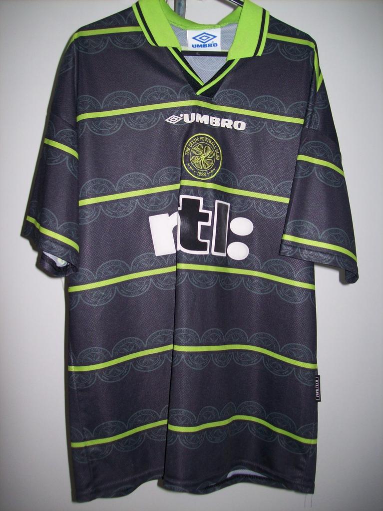 maillot équipe de celtic glasgow exterieur 1999-2000 rétro