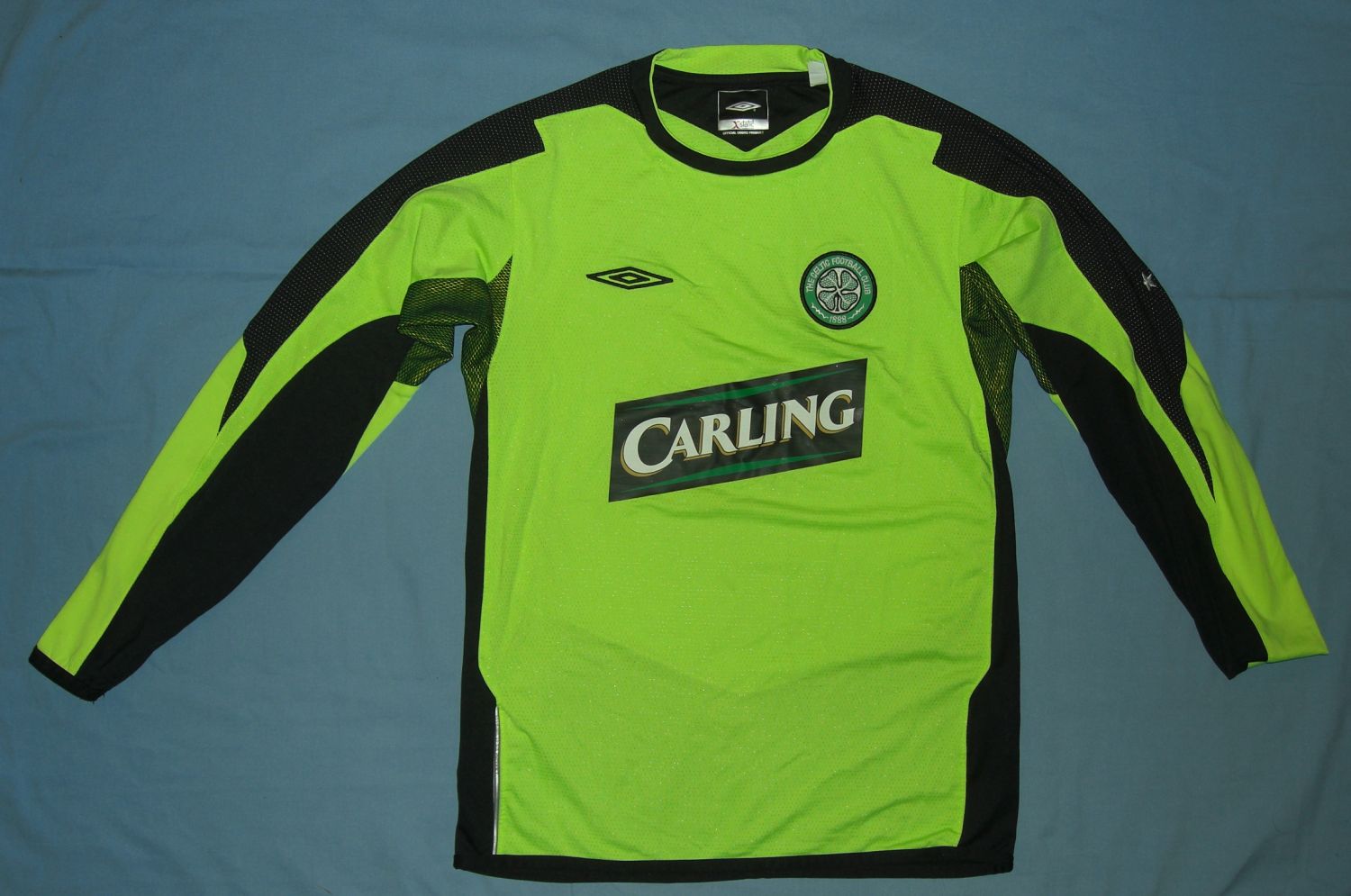 maillot équipe de celtic glasgow gardien 2004-2005 rétro