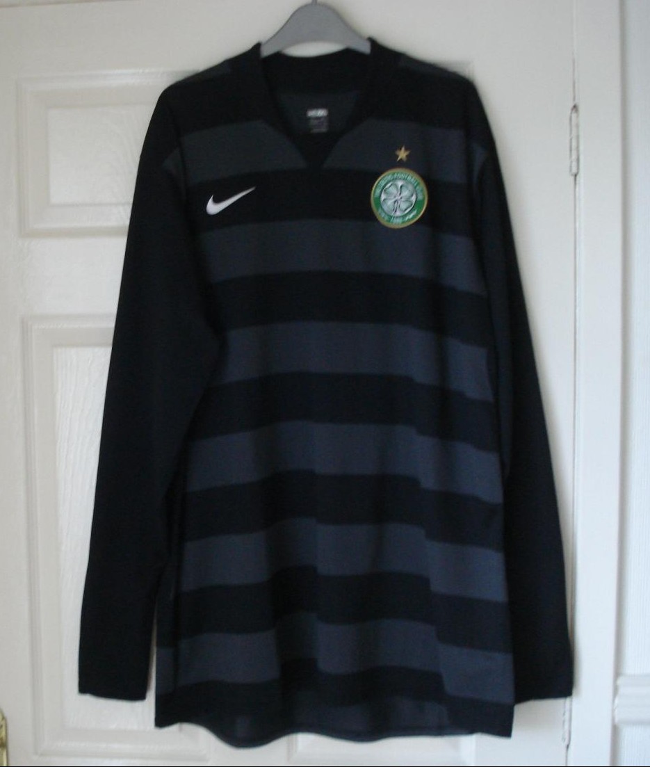 maillot équipe de celtic glasgow gardien 2007-2008 rétro