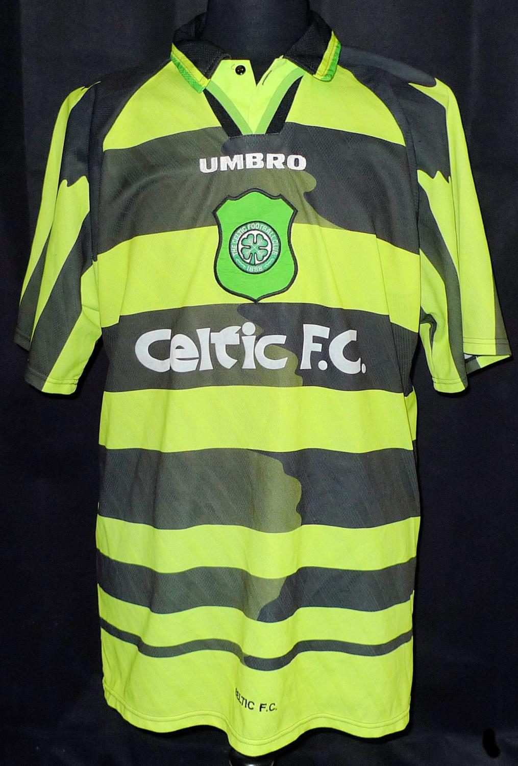 maillot équipe de celtic glasgow particulier 1997-1998 pas cher