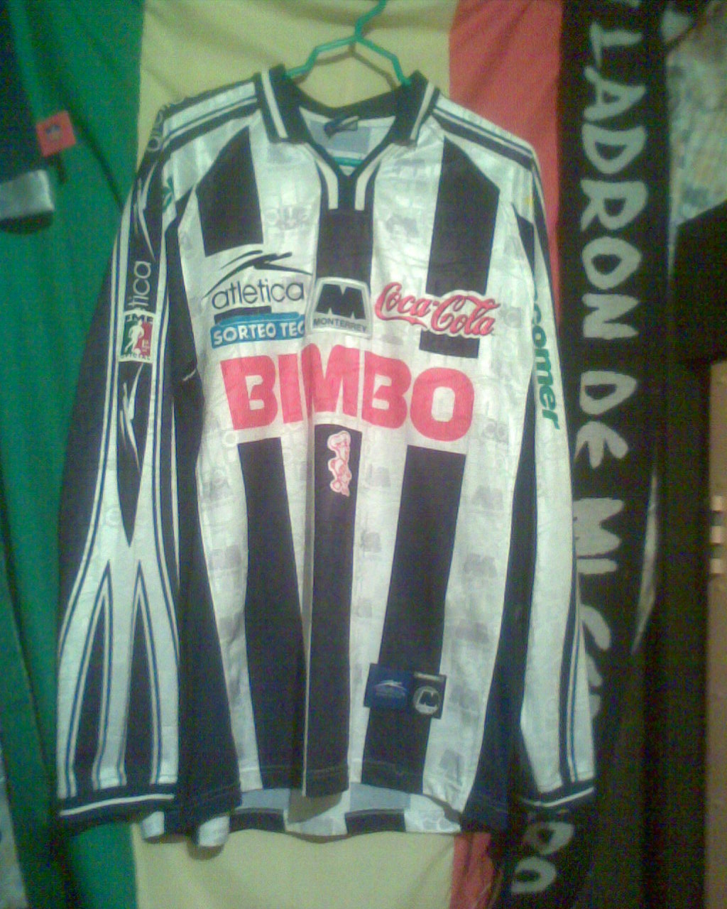 maillot équipe de cf monterrey domicile 1999-2000 pas cher