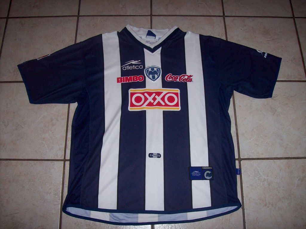 maillot équipe de cf monterrey domicile 2000-2001 pas cher