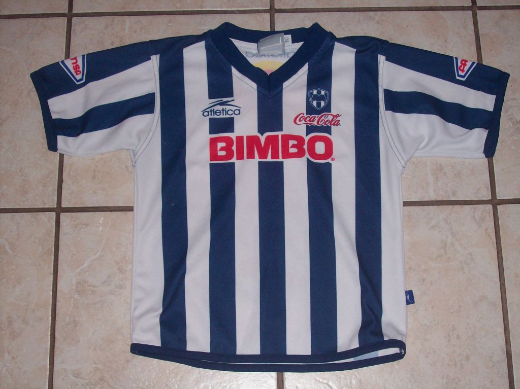 maillot équipe de cf monterrey domicile 2001-2002 pas cher