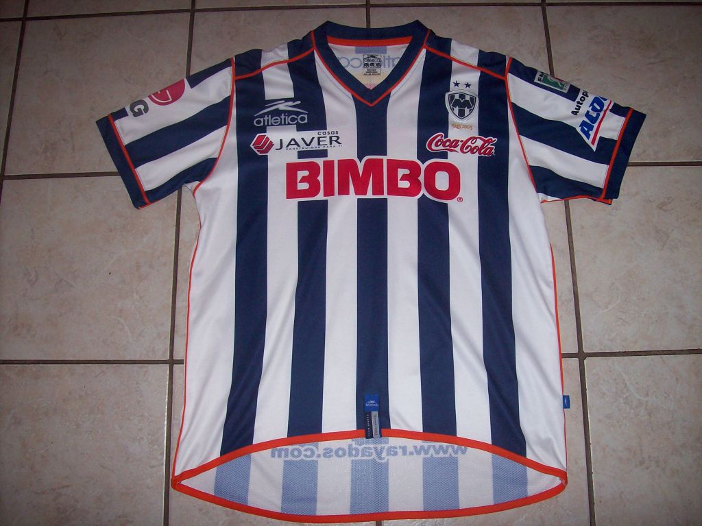 maillot équipe de cf monterrey domicile 2005-2006 pas cher