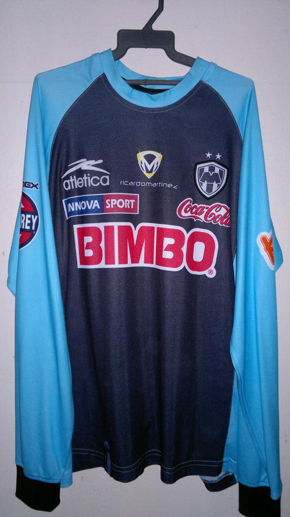 maillot équipe de cf monterrey gardien 2003-2004 pas cher