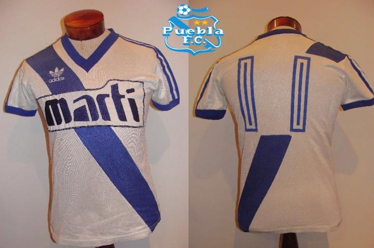 maillot équipe de cf puebla domicile 1987-1988 pas cher