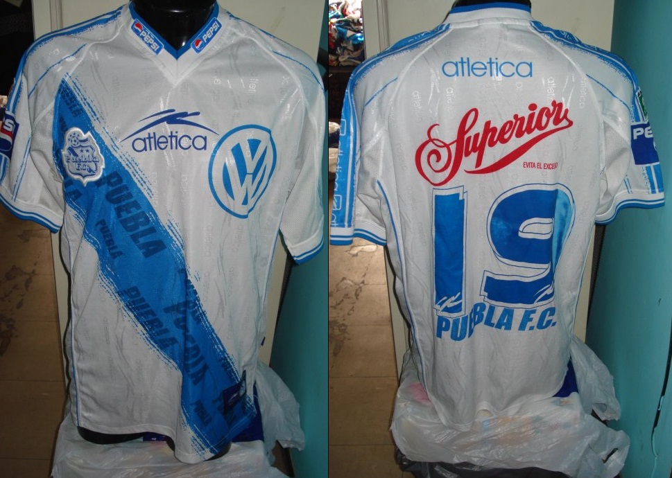 maillot équipe de cf puebla domicile 1999-2000 pas cher