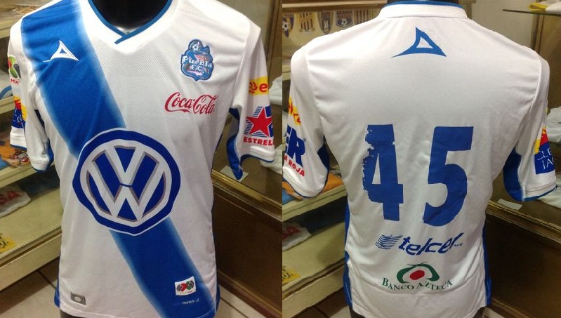 maillot équipe de cf puebla domicile 2012-2013 pas cher