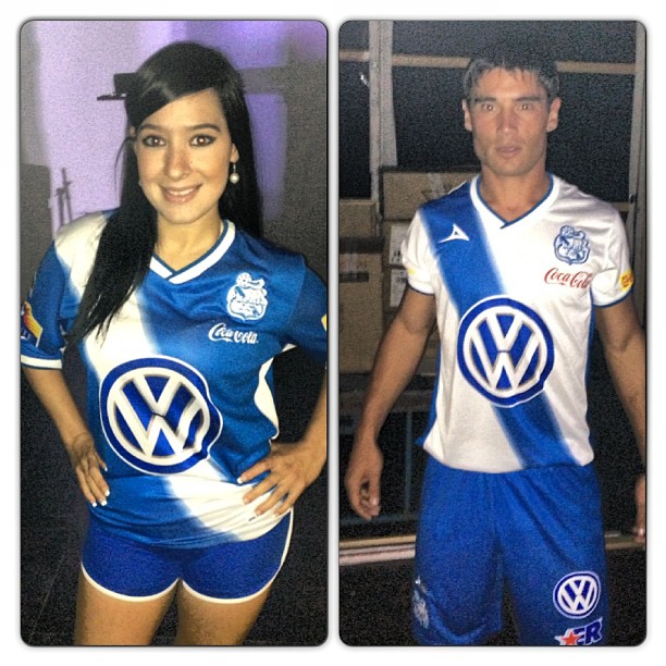 maillot équipe de cf puebla domicile 2012-2013 pas cher