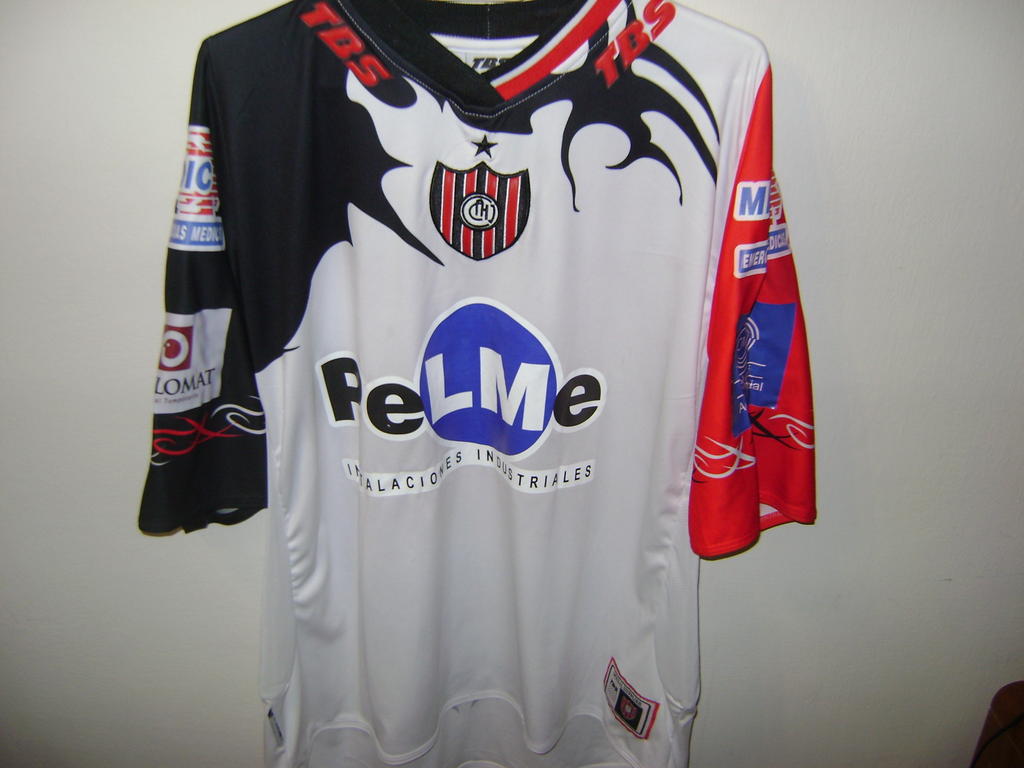 maillot équipe de chacarita juniors exterieur 2010-2011 rétro