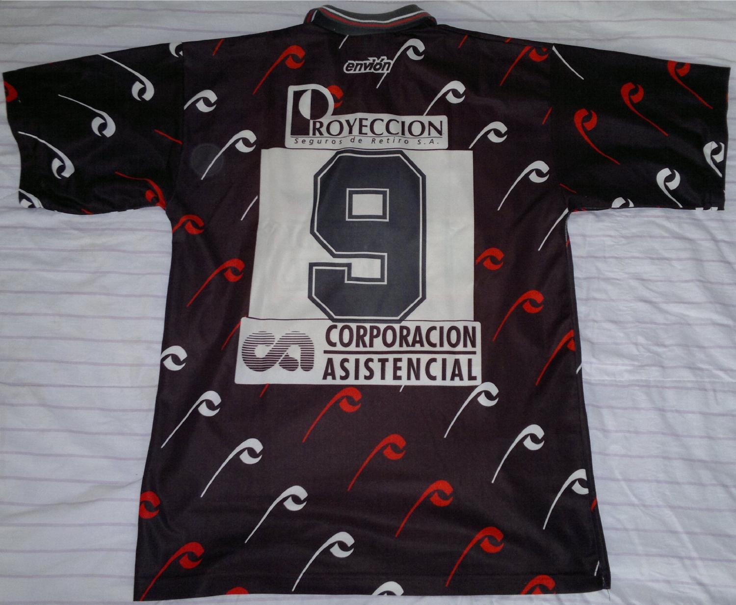 maillot équipe de chacarita juniors third 2000 rétro